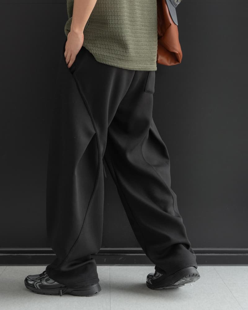【メンズ】スウェットパンツ ゆったりリラックスワイドパンツ