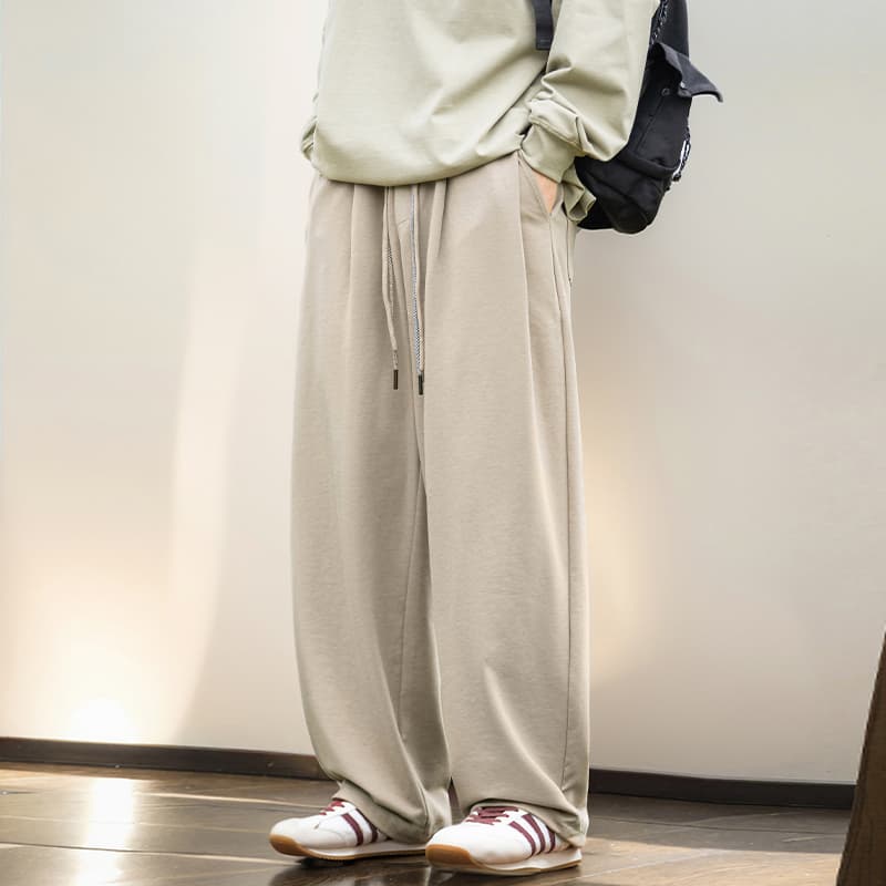 【メンズ】スウェットパンツ スウェットパンツ ゆったりくつろぎワイドパンツ