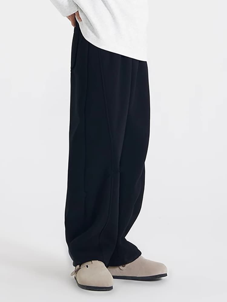 【メンズ】スウェットパンツ ゆったりリラックススウェットパンツ