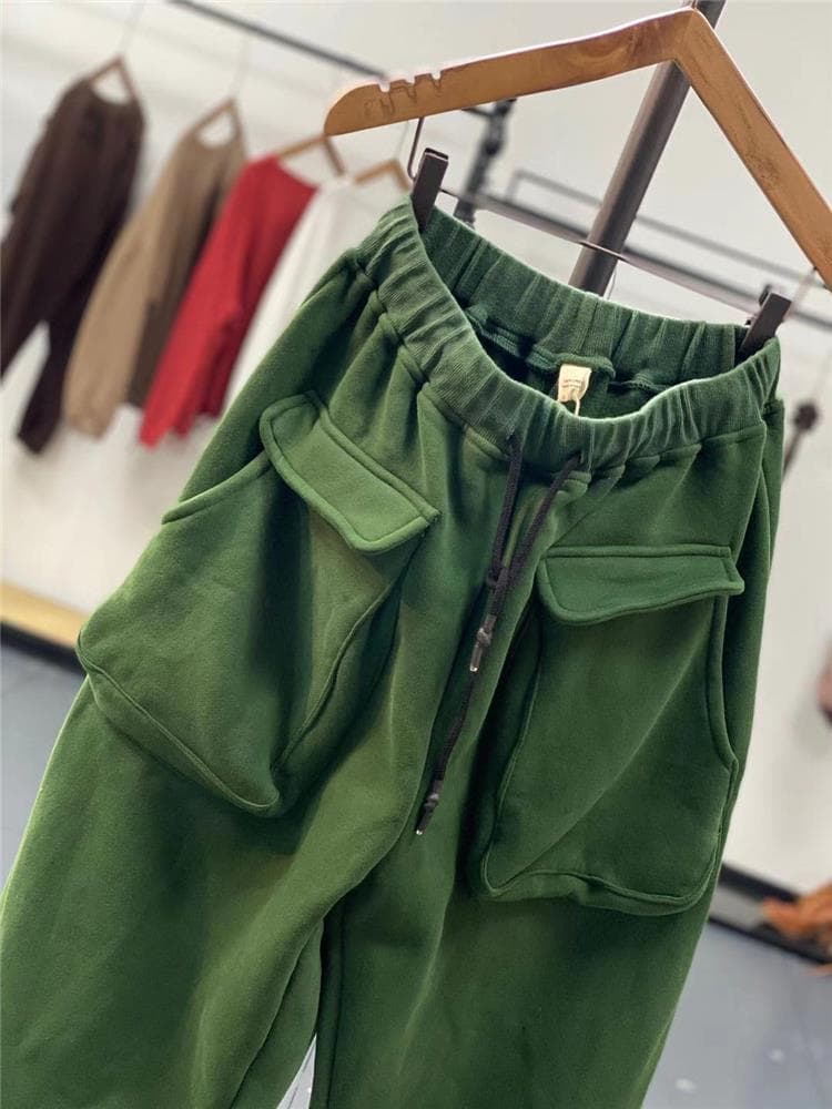 【レディース】スウェットパンツ ポケット付きヘビーウエイトスウェットパンツ