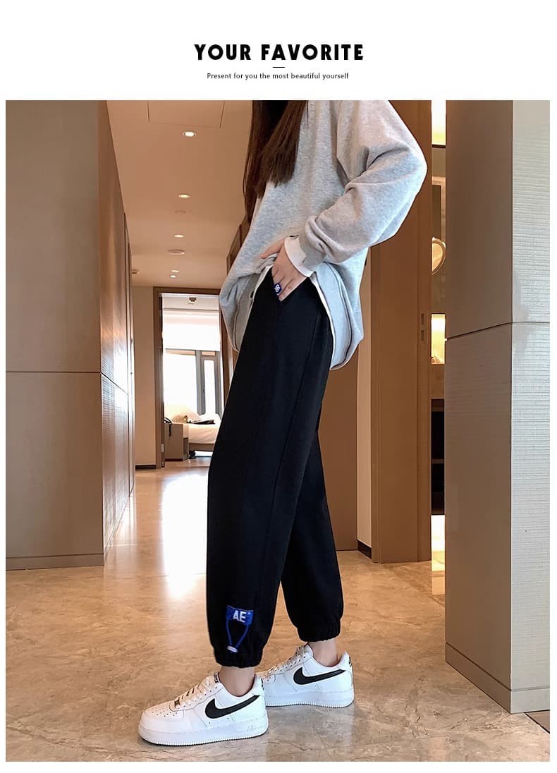 【レディース】スウェットパンツ スウェットパンツ ゆったりリラックスワイドパンツ