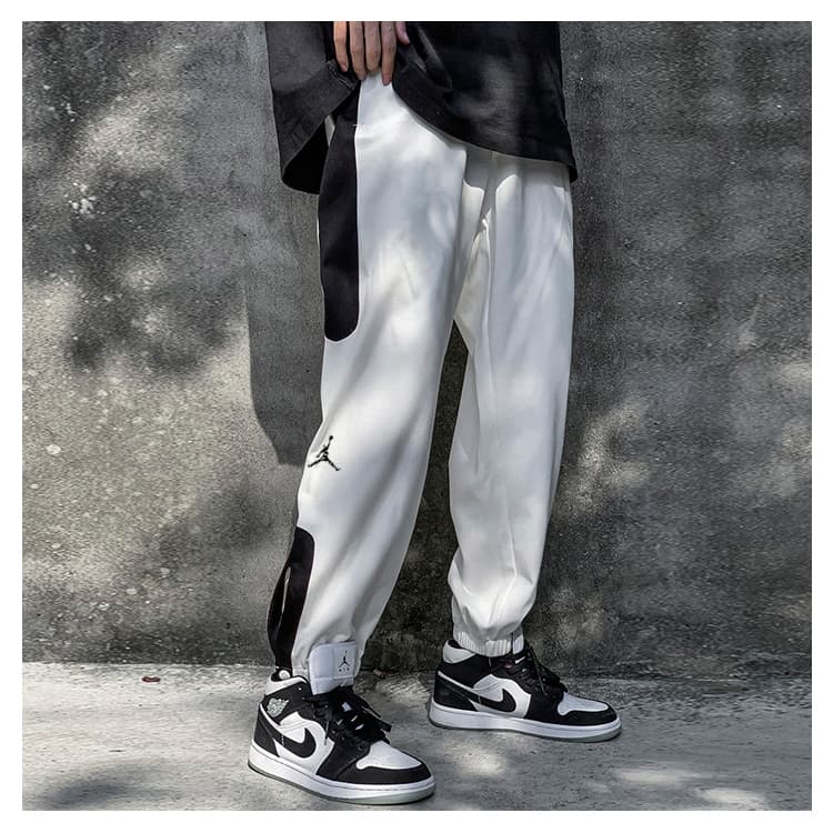 【メンズ】スウェットパンツ サイドラインゆったりスウェットパンツ