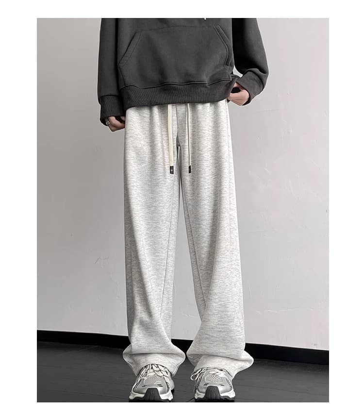 【メンズ】スウェットパンツ 極上やすらぎ裏起毛ワイドパンツ