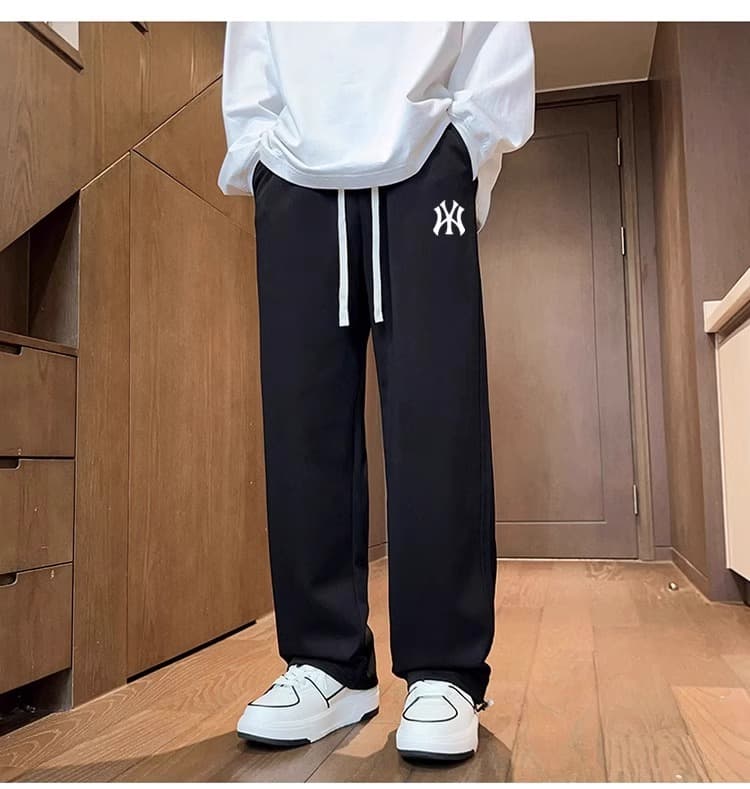 【メンズ】スウェットパンツ ゆったりシルエットストレートパンツ