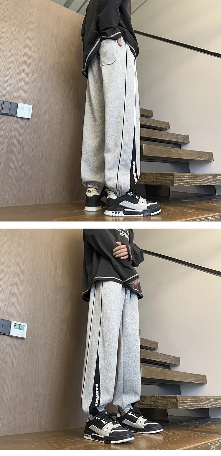 【メンズ】スウェットパンツ リラックス感溢れる裾絞りスウェットパンツ