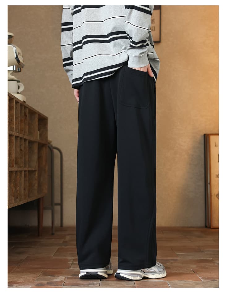 【メンズ】スウェットパンツ リラックスワイドシルエットスウェットパンツ