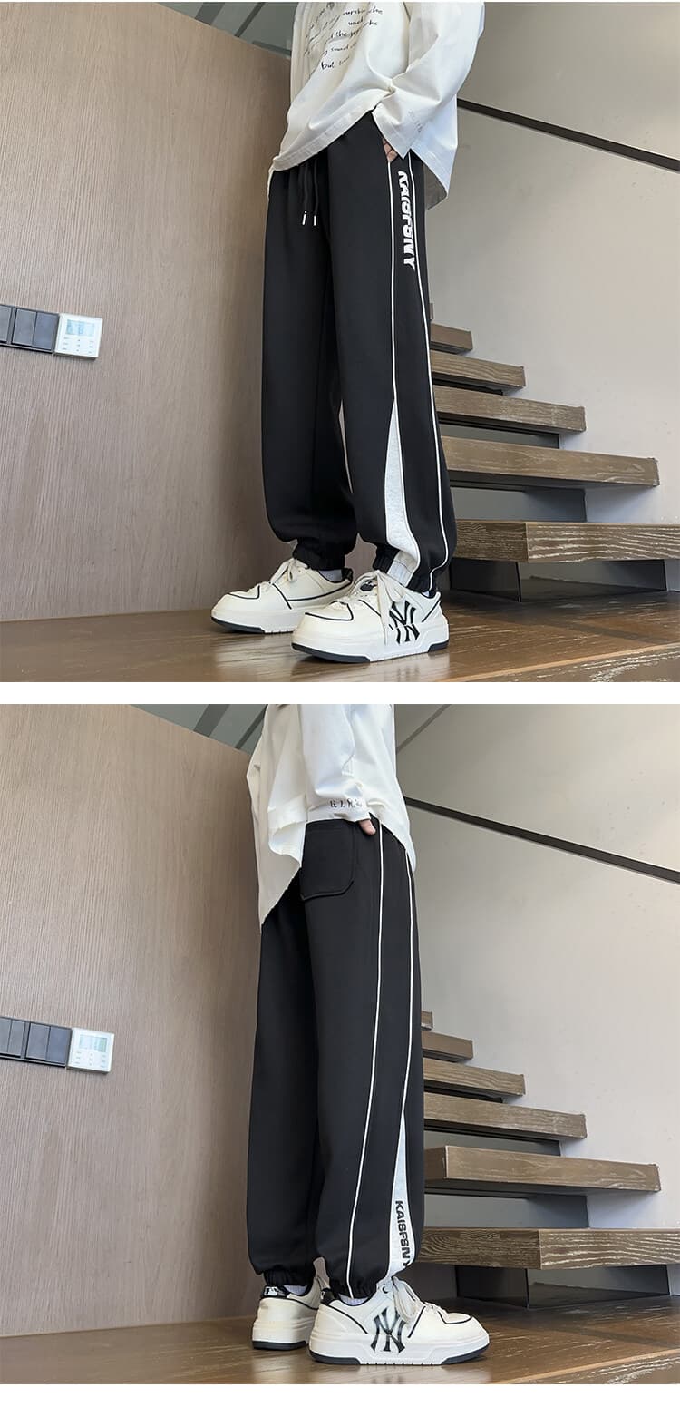 【メンズ】スウェットパンツ リラックス感溢れる裾絞りスウェットパンツ