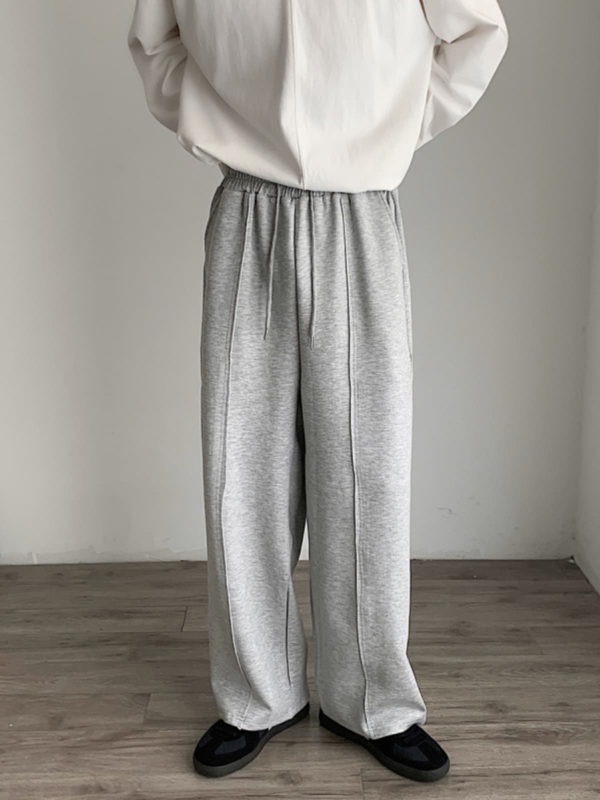 【メンズ】スウェットパンツ スウェットパンツ ゆったりリラックスワイドパンツ
