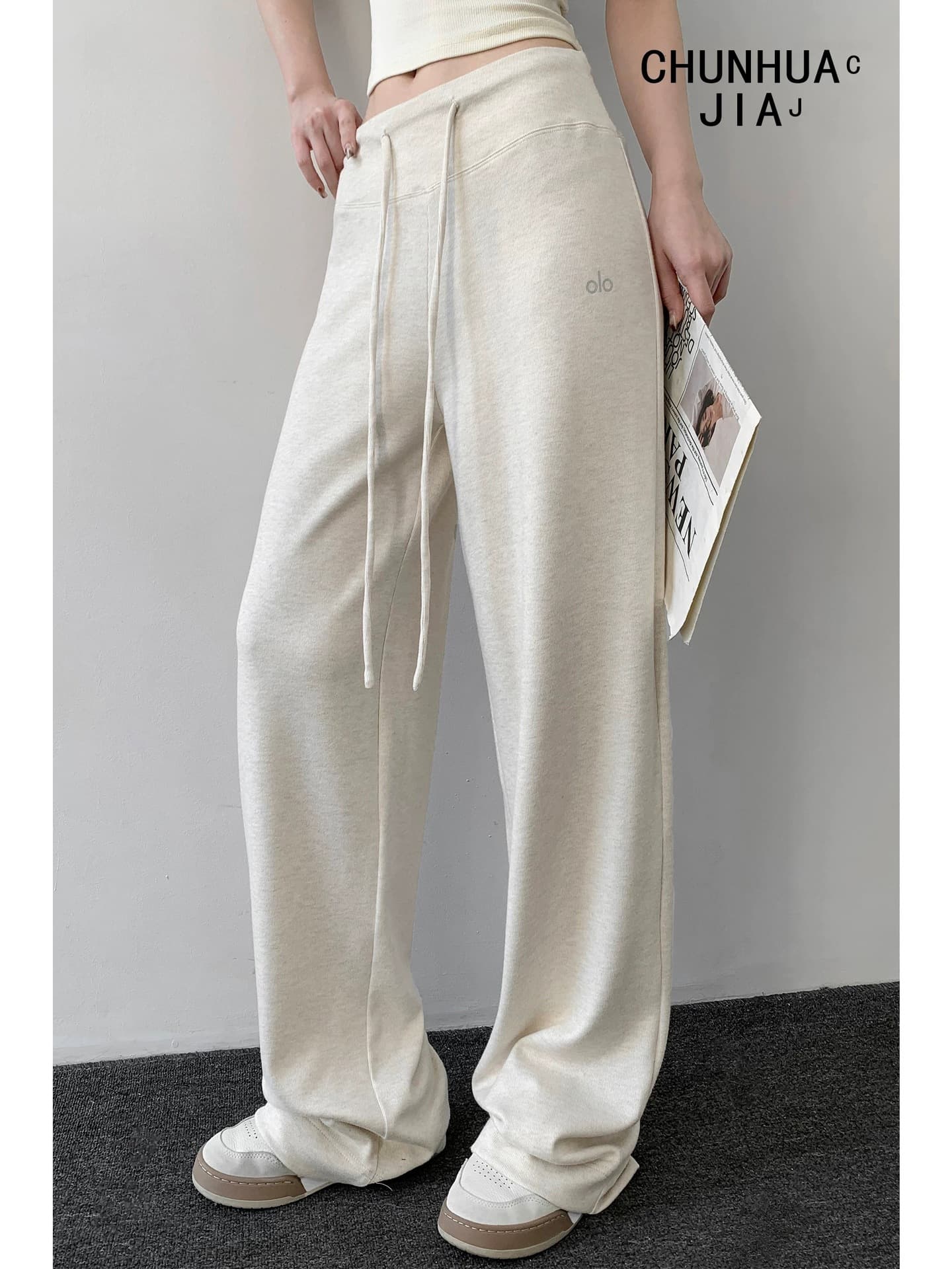 【レディース】スウェットパンツ スウェットパンツ ゆったりリラックスラウンジパンツ