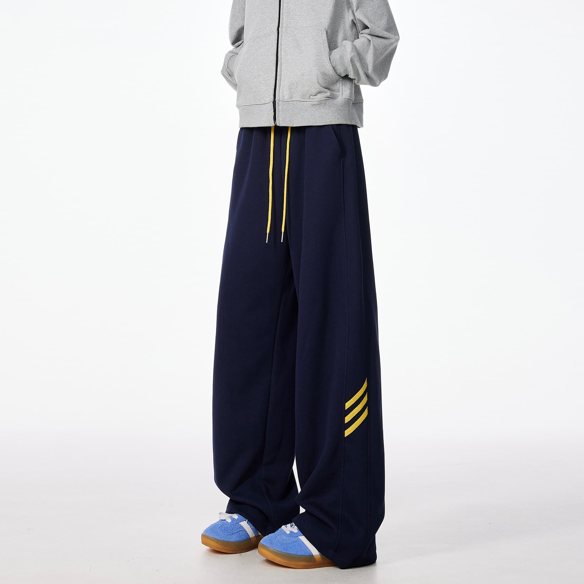 【メンズ】スウェットパンツ くつろぎワイドスウェットパンツ