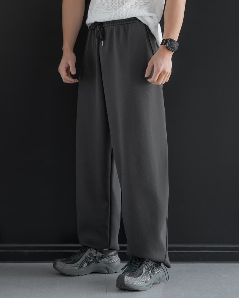 【メンズ】スウェットパンツ ゆったりリラックスワイドパンツ