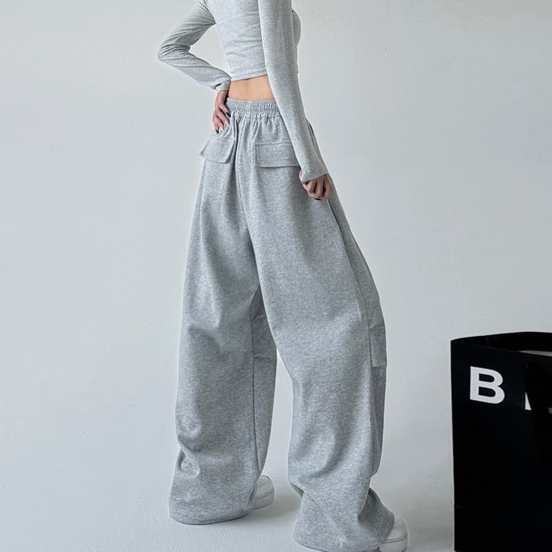 【レディース】スウェットパンツ スウェットパンツ ゆったりシルエット リラックスパンツ