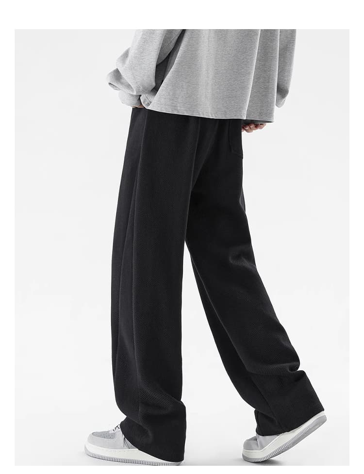 【メンズ】スウェットパンツ スウェットパンツ ゆったりワイドシルエット リラックスパンツ