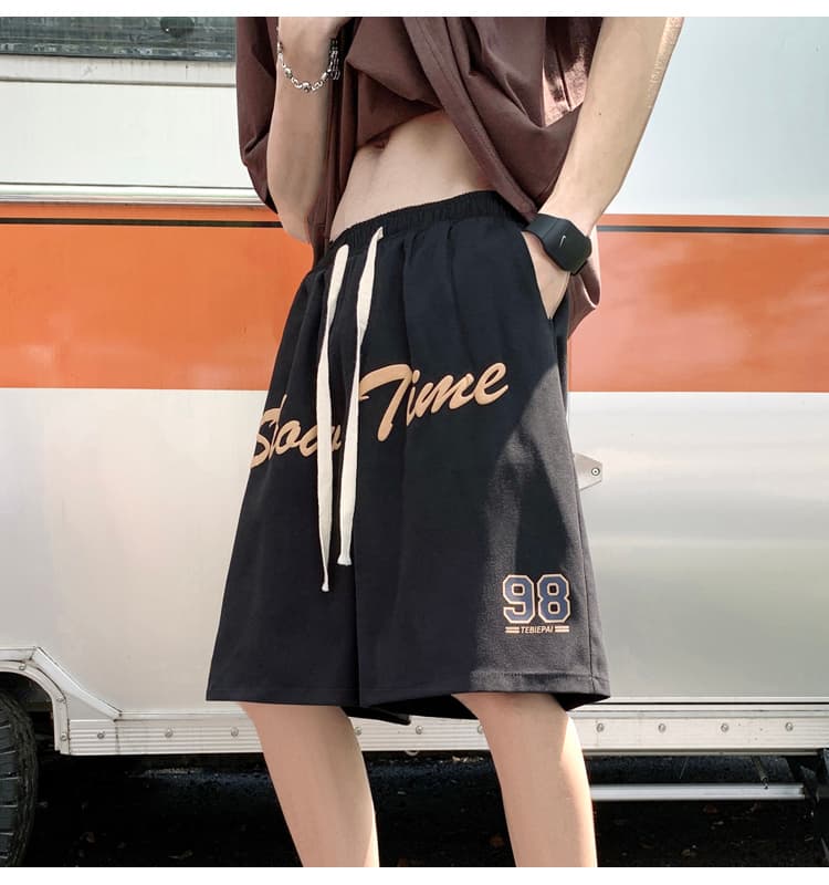 【メンズ】スウェットパンツ スウェットパンツ ゆったりショータイム スウェットハーフパンツ