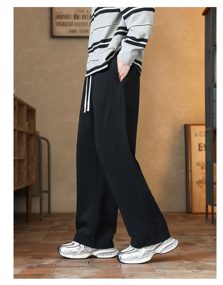 【メンズ】スウェットパンツ リラックスワイドシルエットスウェットパンツ