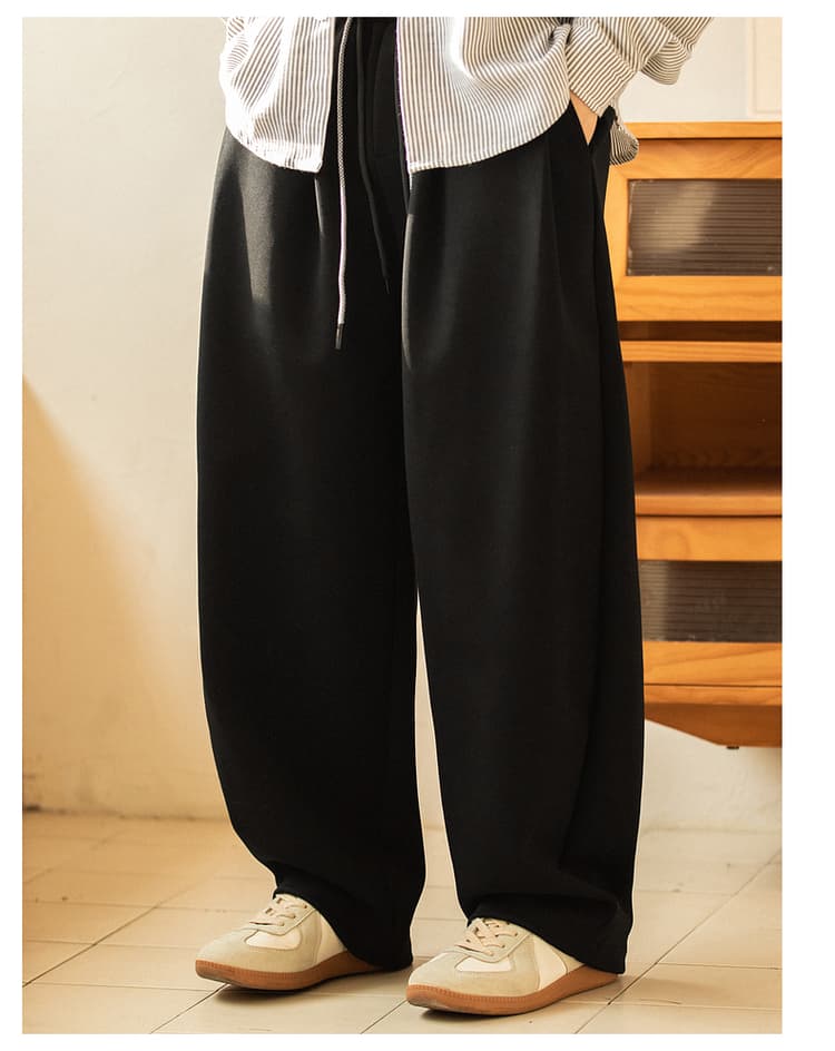 【メンズ】スウェットパンツ スウェットパンツ ゆったりくつろぎワイドパンツ