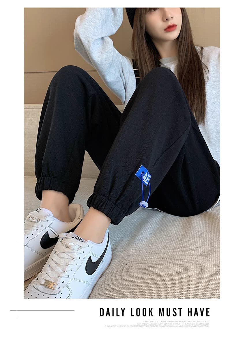 【レディース】スウェットパンツ スウェットパンツ ゆったりリラックスワイドパンツ