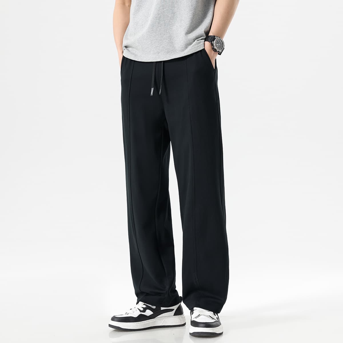 【メンズ】スウェットパンツ スウェットパンツ ゆったりシルエット 上質リラックスパンツ