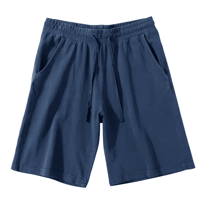 【メンズ】スウェットパンツ スウェットパンツ リラックス快適素材のドロストハーフパンツ