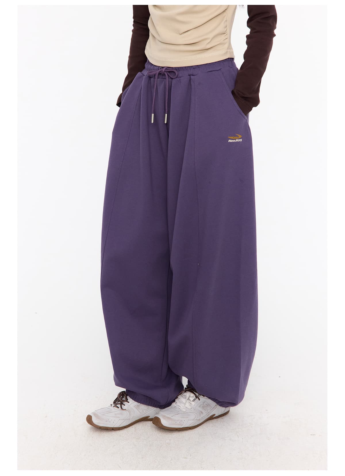 【メンズ】スウェットパンツ スウェットパンツ ゆったりリラックスワイドパンツ