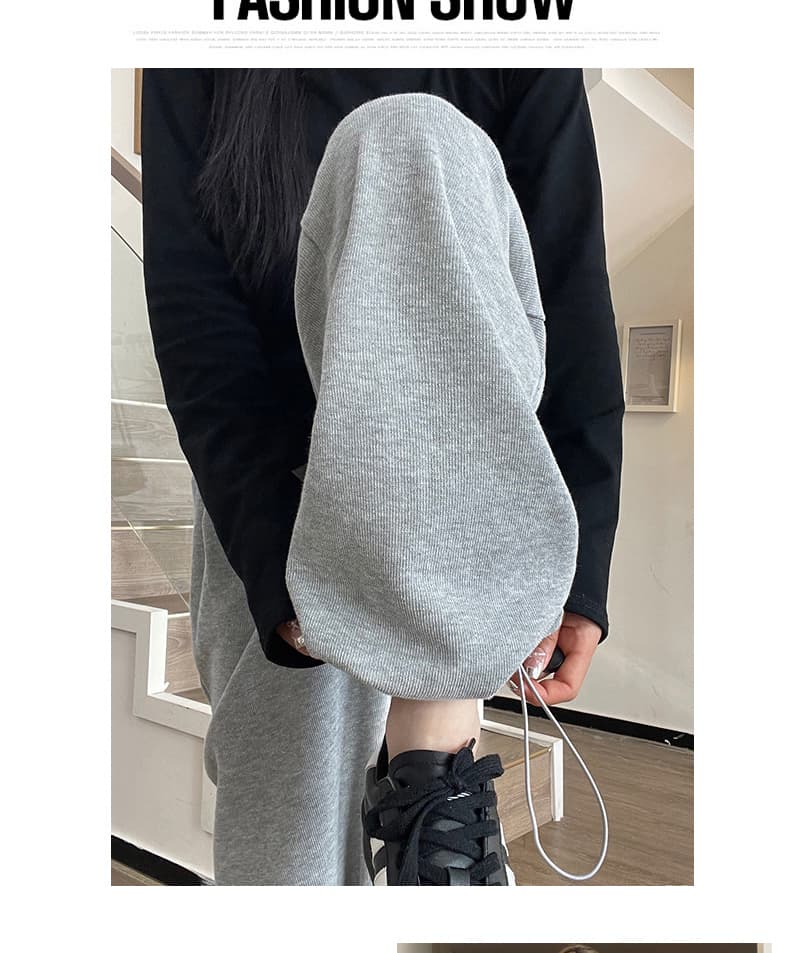 【レディース】スウェットパンツ ゆったりリラックススウェットパンツ
