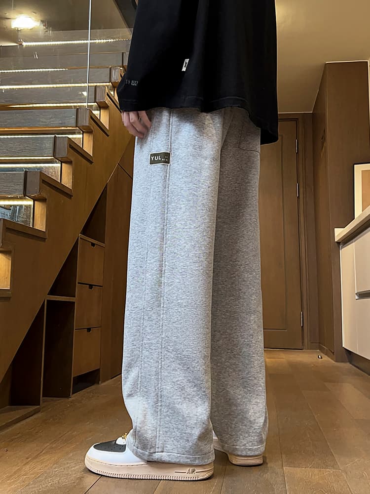 【メンズ】スウェットパンツ スウェットパンツ リラックスゆるシルエット裾絞りパンツ