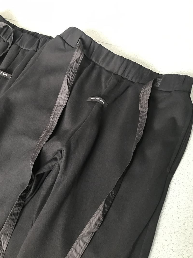 【メンズ】スウェットパンツ 細身シルエット紐飾りスウェットパンツ