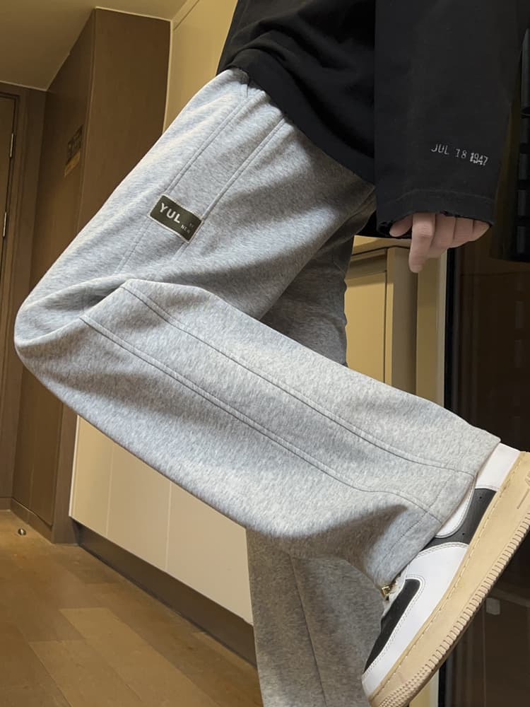 【メンズ】スウェットパンツ スウェットパンツ リラックスゆるシルエット裾絞りパンツ