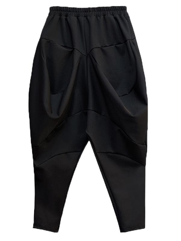 【レディース】スウェットパンツ 立体シルエットドレープスウェットパンツ
