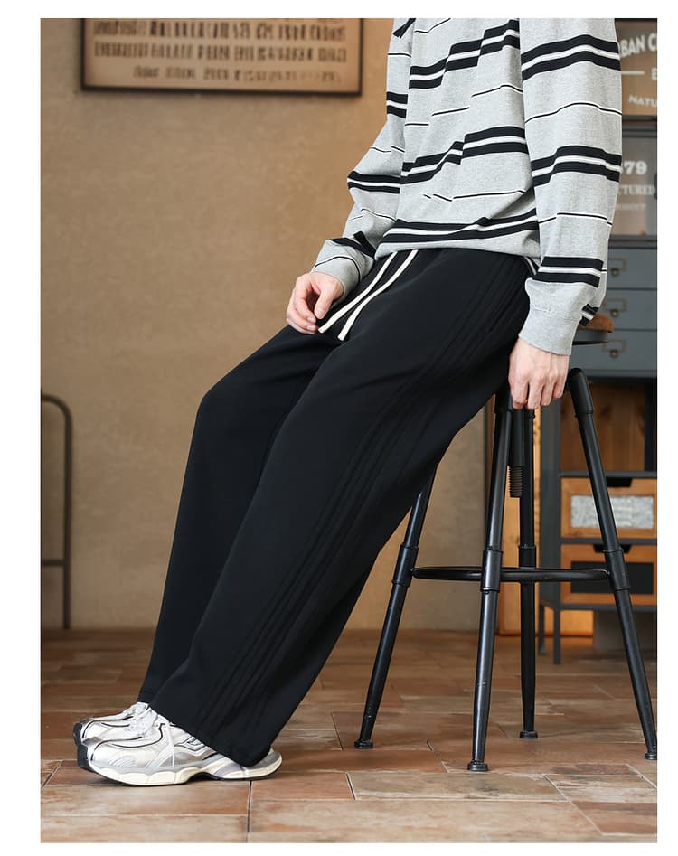 【メンズ】スウェットパンツ リラックスワイドシルエットスウェットパンツ