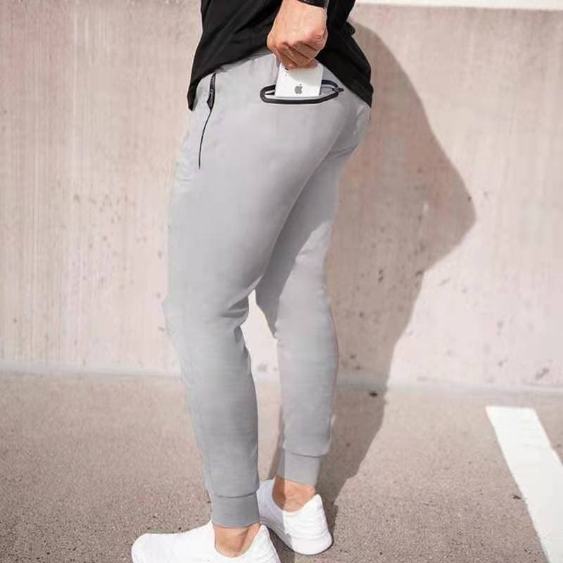 【メンズ】スウェットパンツ スウェットパンツ 動きやすい機能的細身スポーツパンツ