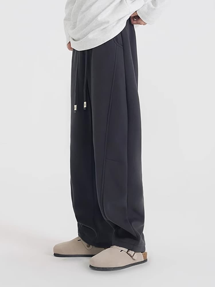 【メンズ】スウェットパンツ ゆったりリラックススウェットパンツ