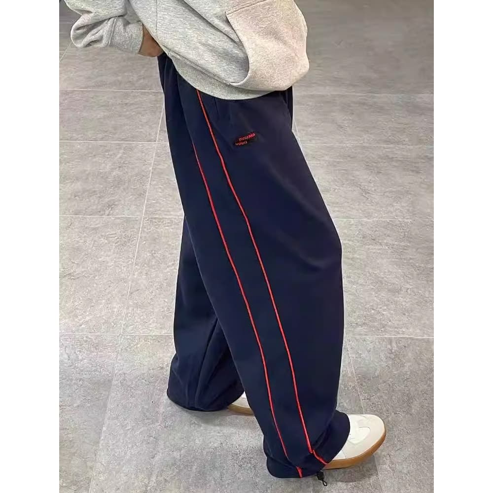 【メンズ】レトロサイドラインスウェットパンツ