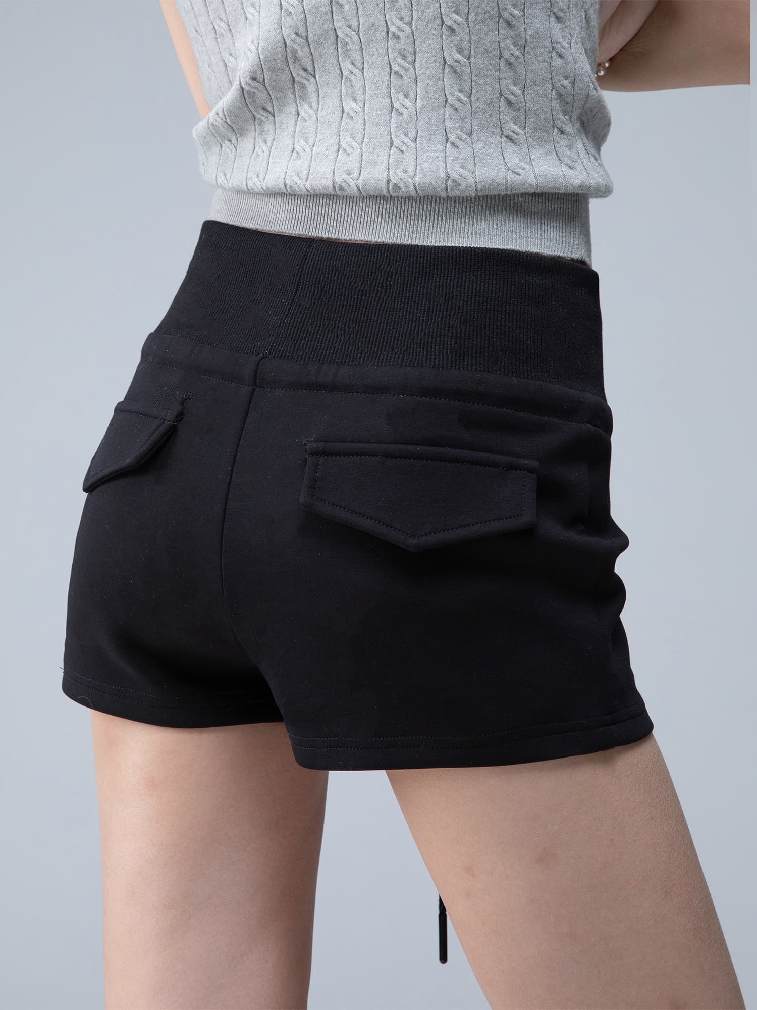 【レディース】スウェットパンツ スウェットパンツ ウエストゴム リラックス ショートパンツ