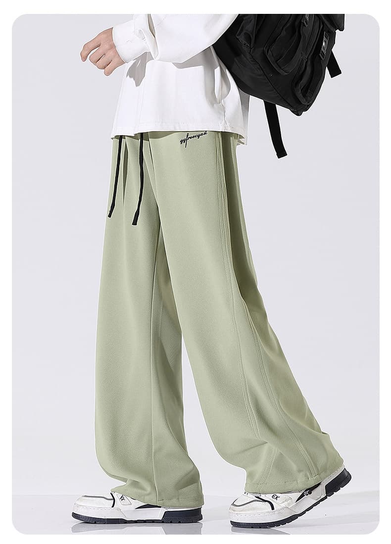 【メンズ】スウェットパンツ 緩やかなシルエット リラックススウェットパンツ