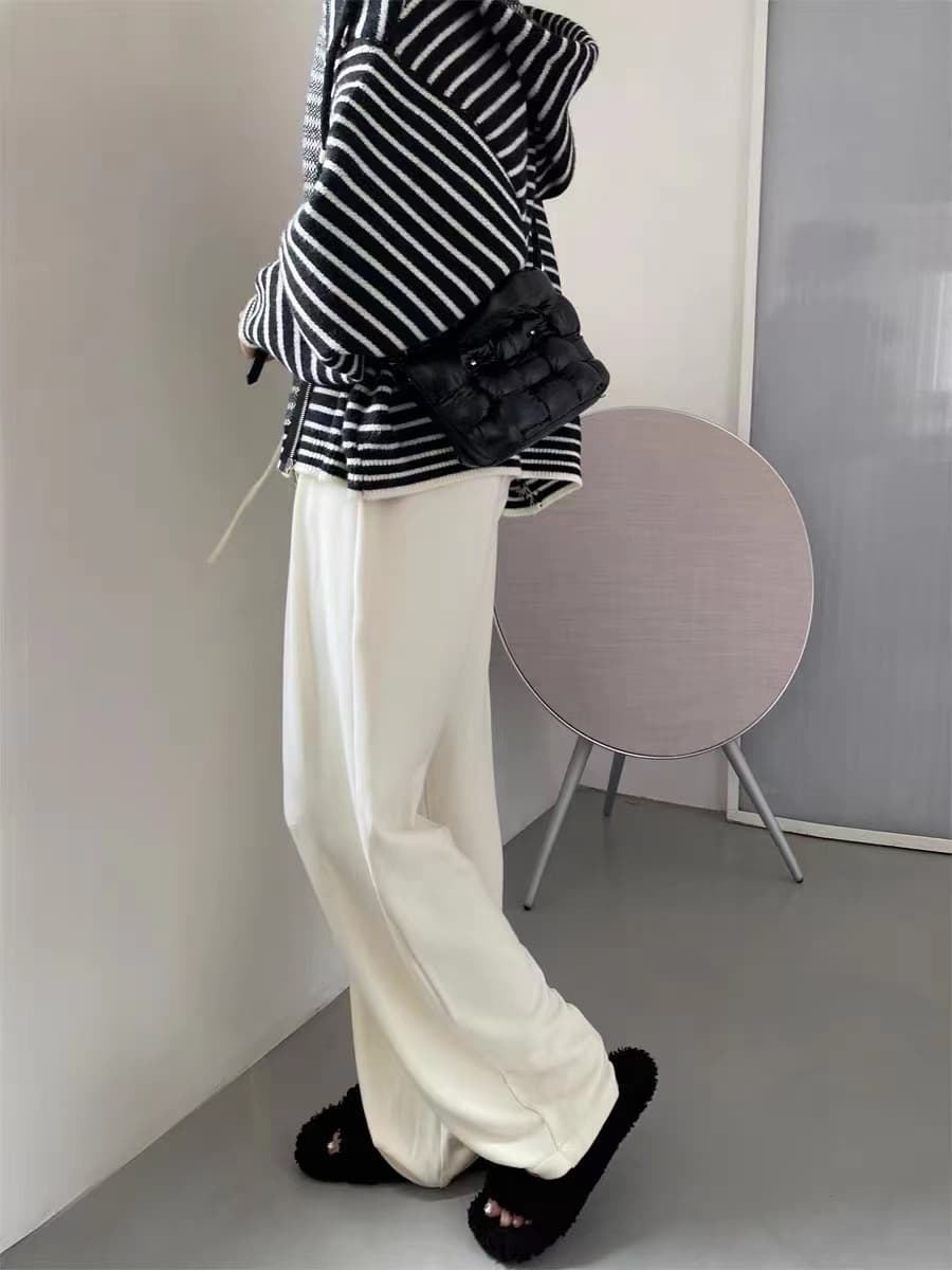 【レディース】スウェットパンツ スウェットパンツ とろけるような履き心地 極上ワイドパンツ