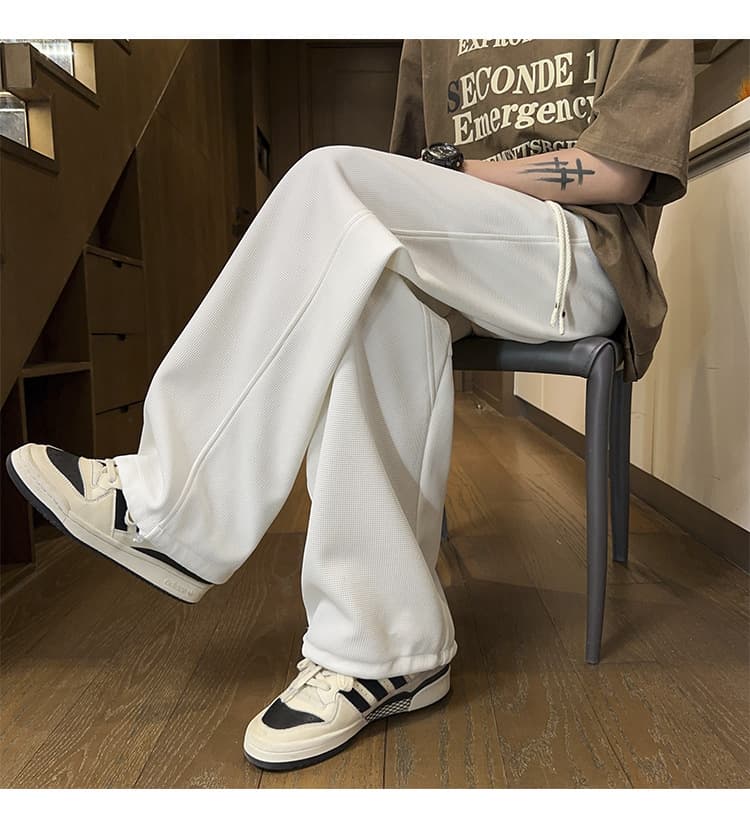 【メンズ】スウェットパンツ スウェットパンツ 快適リラックスワイドパンツ