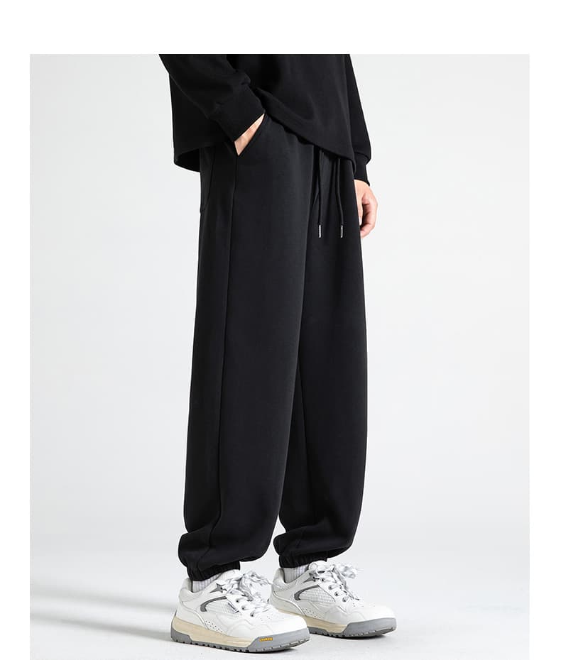 【メンズ】スウェットパンツ シンプル ゆったりスウェットパンツ