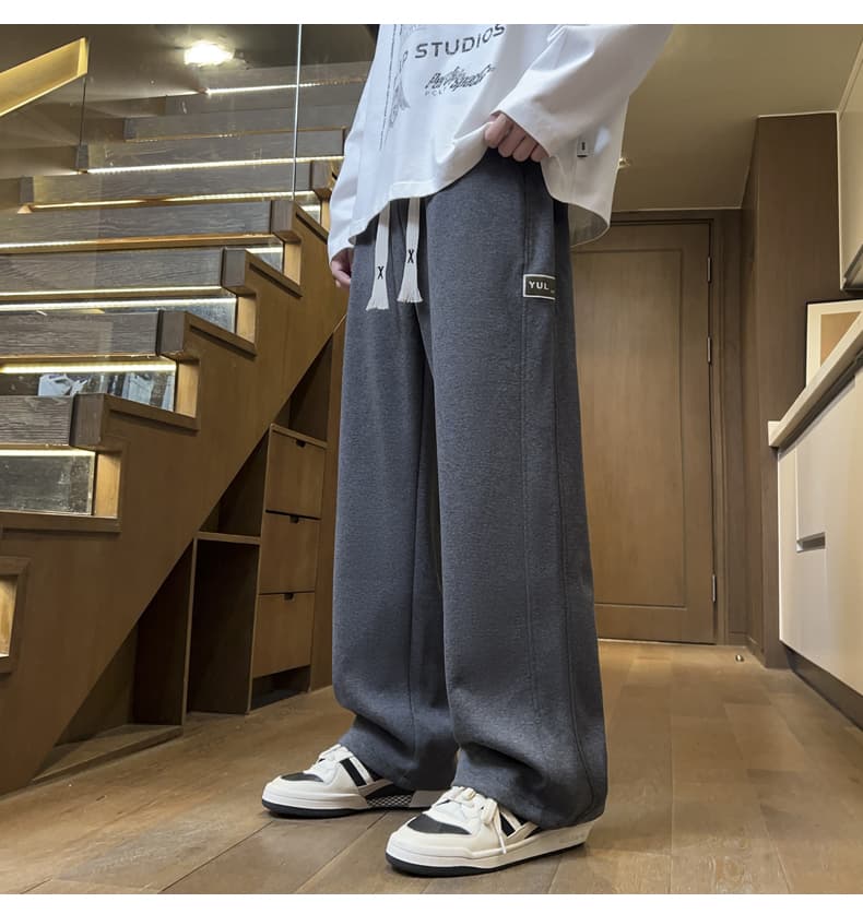 【メンズ】スウェットパンツ スウェットパンツ リラックスゆるシルエット裾絞りパンツ