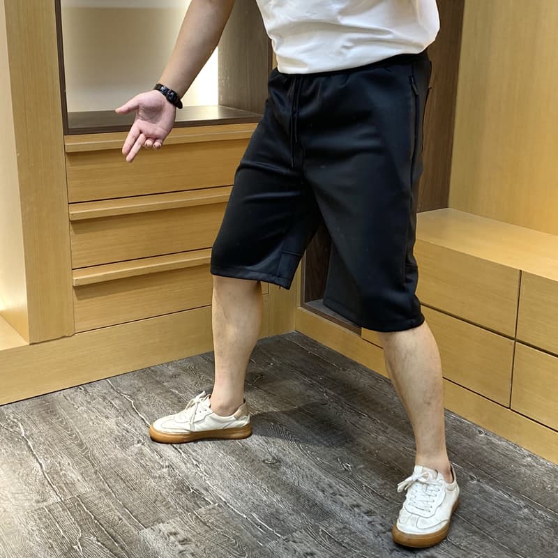 【メンズ】スウェットパンツ シンプル快適ハーフスウェットパンツ