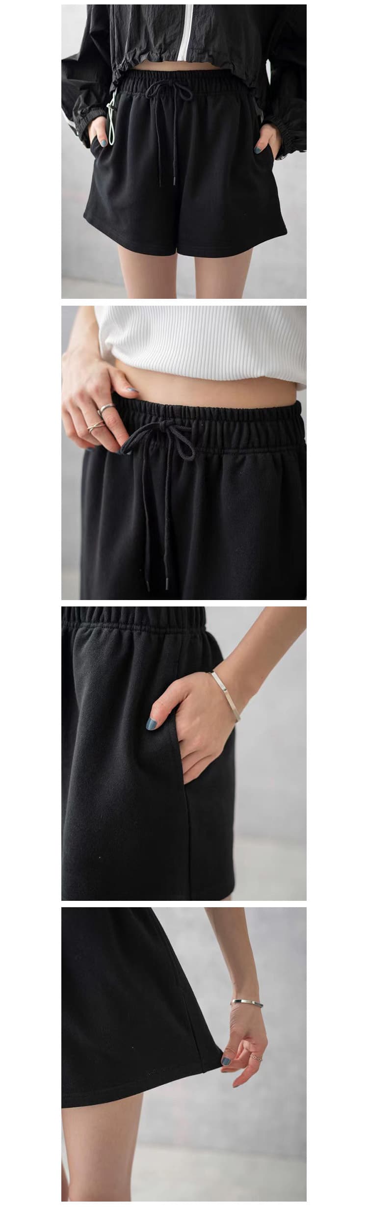 【レディース】スウェットパンツ スウェットパンツ リラックス感満点ゆったりショートパンツ