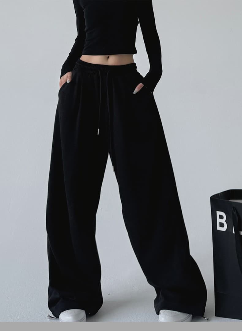 【レディース】スウェットパンツ スウェットパンツ ゆったりシルエット リラックスパンツ