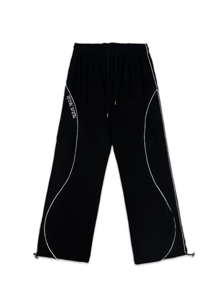 【レディース】スウェットパンツ カーブラインワイドスウェットパンツ