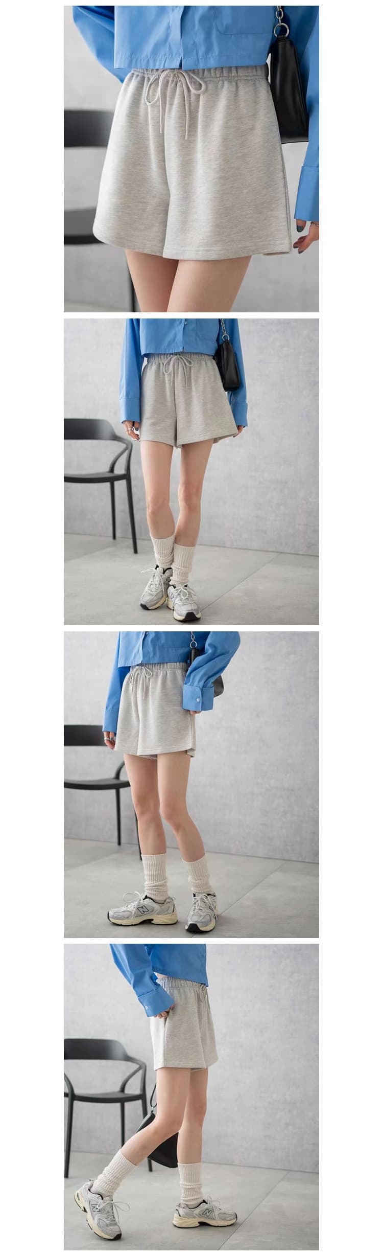【レディース】スウェットパンツ スウェットパンツ リラックス感満点ゆったりショートパンツ