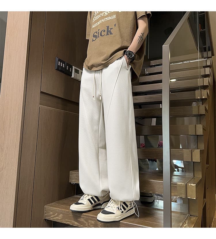 【メンズ】スウェットパンツ スウェットパンツ 快適リラックスワイドパンツ