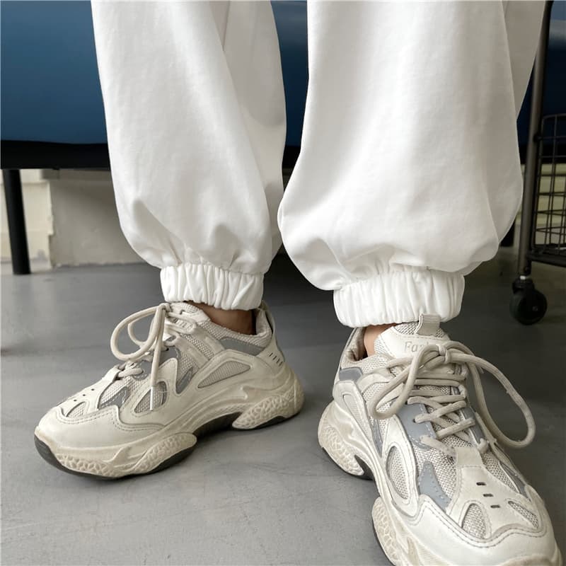 【レディース】スウェットパンツ スウェットパンツ ゆったりくつろぎ裾絞りパンツ