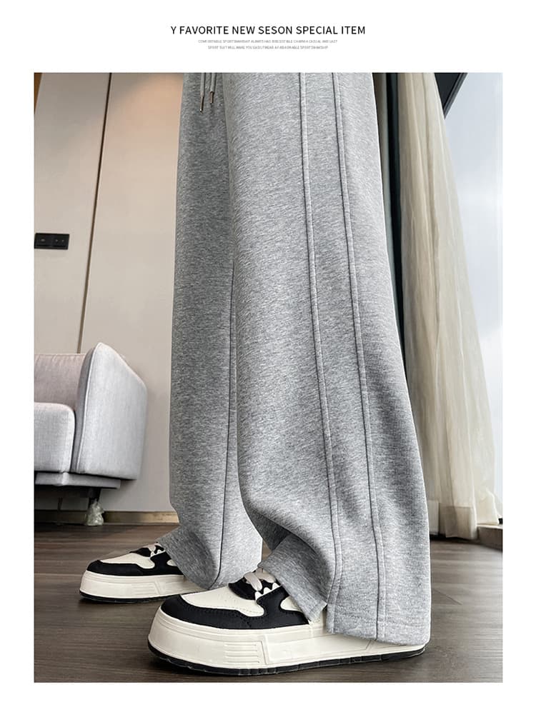 【レディース】スウェットパンツ スウェットパンツ ゆったりくつろぎ楽ちんワイドパンツ