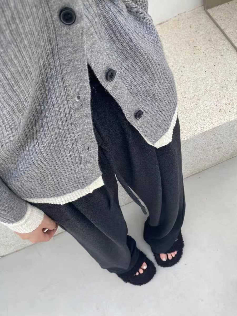 【レディース】スウェットパンツ スウェットパンツ とろけるような履き心地 極上ワイドパンツ