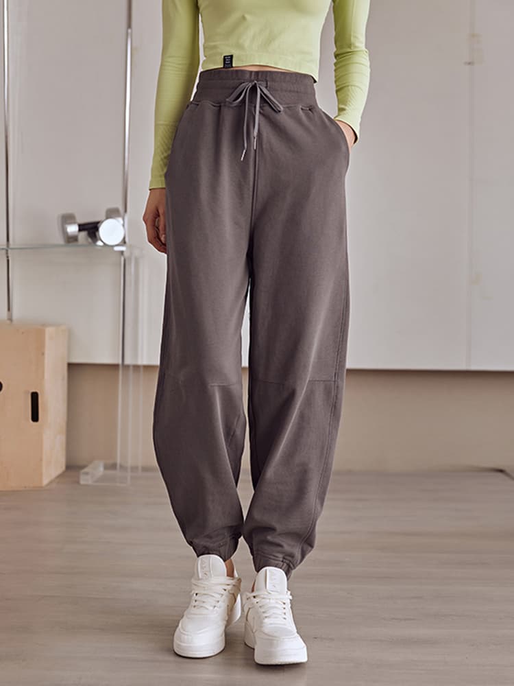 【レディース】スウェットパンツ スウェットパンツ ゆったりリラックスジョガーパンツ