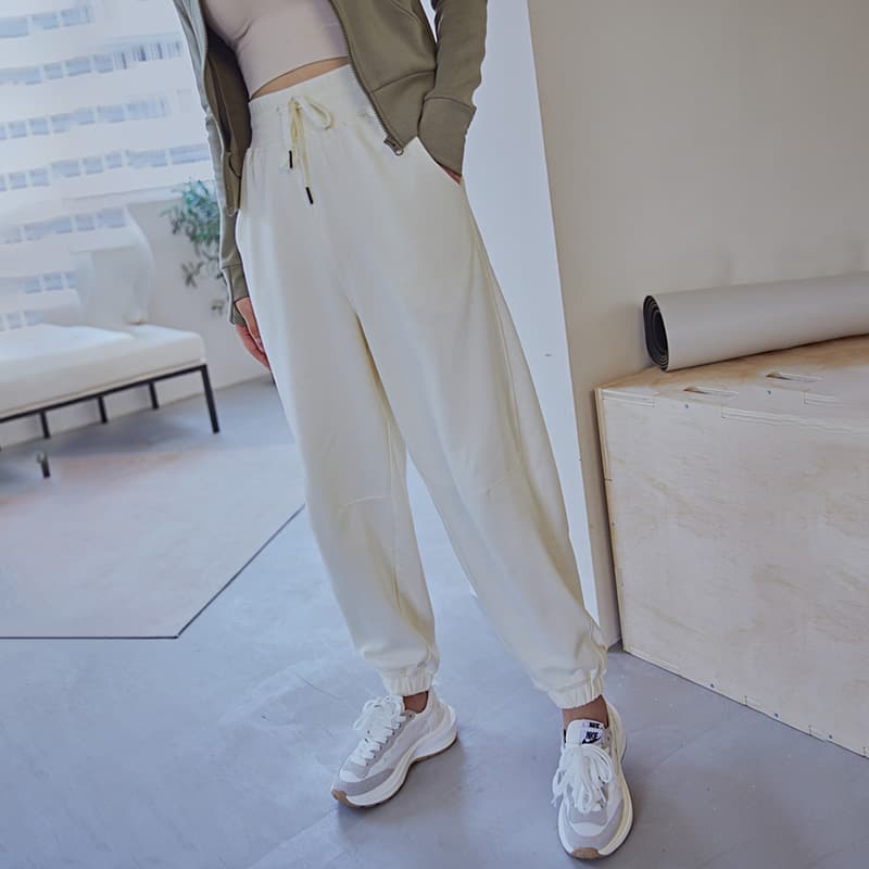 【レディース】スウェットパンツ スウェットパンツ ゆったりリラックスジョガーパンツ